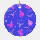 クリスマスドーパミン装飾 セラミックオーナメント (裏面)