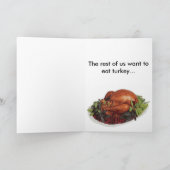 クリスマスド食べッグペットのユーモアおもしろいギャグコメディ シーズンカード (内部)