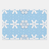 クリスマスナイトおとぎ話ファンタジー雪の森 ラッピングペーパーシート (正面2)