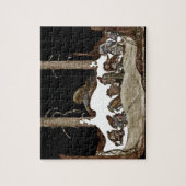 クリスマスナイトに –  ジグソーパズル (縦)