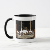 クリスマスナイトに –  マグカップ (左)