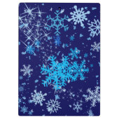 クリスマスナイトの降雪 クリップボード (裏面)