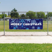 クリスマスナイトの降雪 横断幕 (インサイチュ)