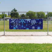 クリスマスナイトの降雪 横断幕 (インサイチュ)