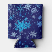 クリスマスナイトの降雪 缶クーラー (正面)