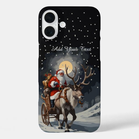 クリスマスナイトの電話ケース Case-Mate iPhoneケース (裏面)