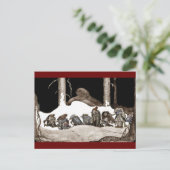 クリスマスナイトへのトムテ・ニッセ シーズンポストカード (スタンド正面)