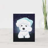 クリスマスナイトウェスティーカード カード (正面)