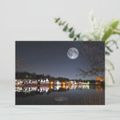 クリスマスナイトオンボートハウスローフィラデルフィア招待状 招待状 (スタンド正面)