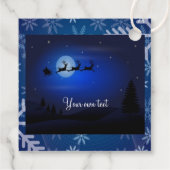 クリスマスナイトギフトラベル フェイバータグ (裏面)