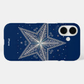 クリスマスナイトスターiPhoneケース Case-Mate iPhoneケース (裏面 (横))