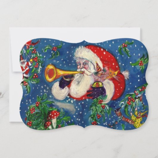 クリスマスナイトホリデーパーティー 招待状 (正面)