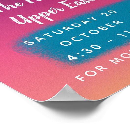 クリスマスナイトマーケット休暇クラフトフェア、ディワリ ポスター (角)