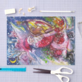 クリスマスナイト/サンタクロース遊のハープ 薄葉紙 (クラフト)