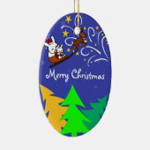 クリスマスナイト セラミックオーナメント (右)