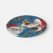 クリスマスナイト ペーパープレート (アングル)