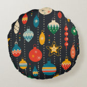 クリスマスナイト ラウンドクッション (裏面)
