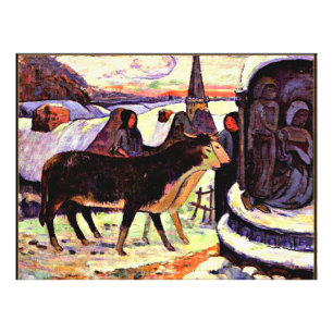 クリスマスナイト(Paul Gauguin) フォトプリント