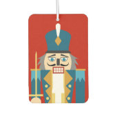 クリスマスナクラシックツクラッカーコースター カーエアーフレッシュナー (正面)