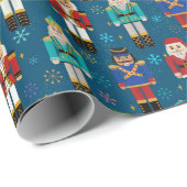 クリスマスナック伝統的クラッカーホリデーパターンW ラッピングペーパー (ロールコーナー)