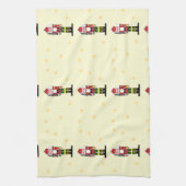 クリスマスナッツクラッカー キッチンタオル (縦)