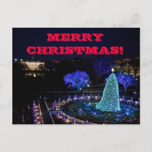 クリスマスナットツリー – はがき シーズンポストカード (正面)