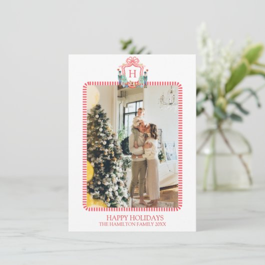 クリスマスナツクラケモノグラム写真グランドミレニアル シーズンカード (スタンド正面)