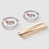 クリスマスナツクラッカーの構成4 ハンドファン (組立なし)