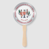 クリスマスナツクラッカーの構成4 ハンドファン (正面)