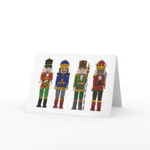 クリスマスナツクラッカーカード