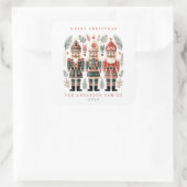 クリスマスナツクラッカーシール スクエアシール (バッグ)