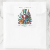 クリスマスナツクラッカーシール スクエアシール (バッグ)