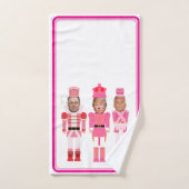 クリスマスナツクラッカートランプケネディムスク ハンドタオル (ハンドタオル)