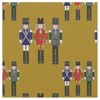 クリスマスナツクラッカートリオ金ゴールド – ファブリック