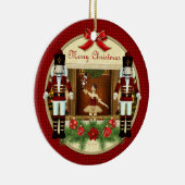 クリスマスナツクラッカーバレリーナオーナメント セラミックオーナメント (右)