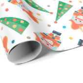 クリスマスナツクラッカーフェスティバルウィンターホリデーズ ラッピングペーパー (ロールコーナー)