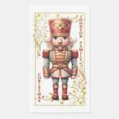 クリスマスナツクラッカーペーパーナプキン (正面)