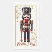 クリスマスナツクラッカーペーパーナプキン (正面)