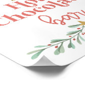 クリスマスナツクラッカーホットチョコレートバーポスター ポスター (角)