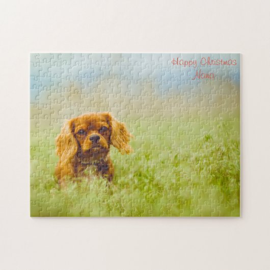 クリスマスナナ ジグソーパズル (横)