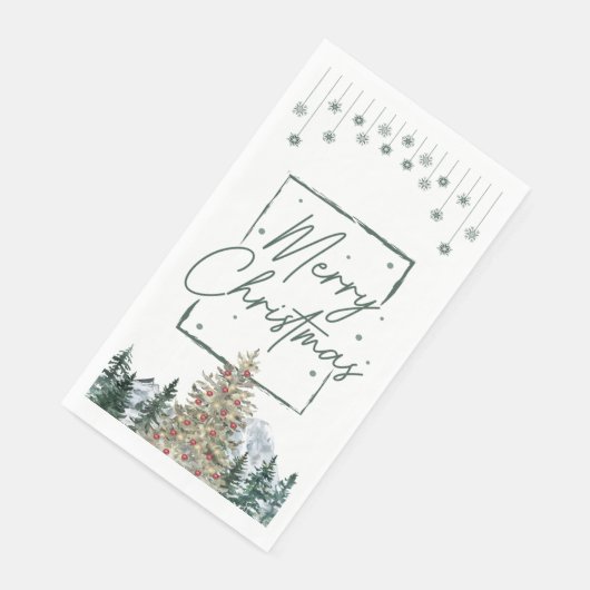 クリスマスナプキン (コーナー)