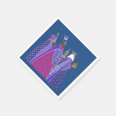 クリスマスナプキン – クリスマス賢人 スタンダードカクテルナプキン (角)