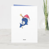 クリスマスナルホエール カード (裏面)