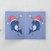 クリスマスナルホエール カード (内部)