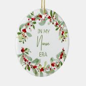 クリスマスナースオーナメント セラミックオーナメント (右)