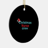 クリスマスナースクルー セラミックオーナメント (右)
