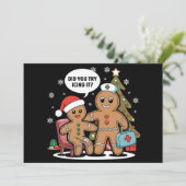 クリスマスナースジンジャーブレッドマン  アイシング試した？ シーズンカード (スタンド正面)