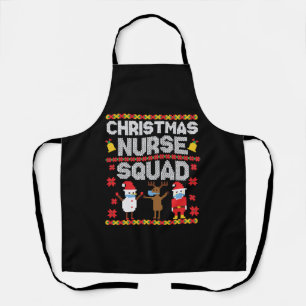 クリスマスナース醜いクリスマスマーズヴィンテージクリスマス エプロン