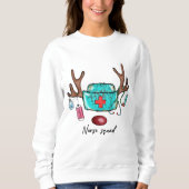 クリスマスナース隊 スウェットシャツ (正面)