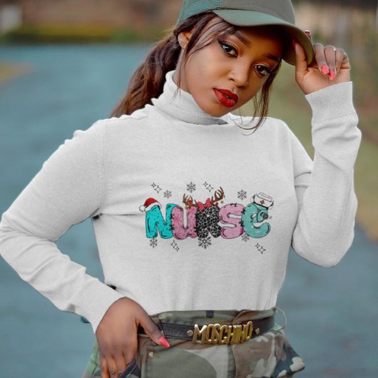 クリスマスナース、クリスマス看護 Tシャツ